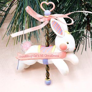 Vintage Granddaughter Keepsake Christmas Ornament